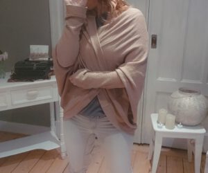 Strickjacke Vorderseite