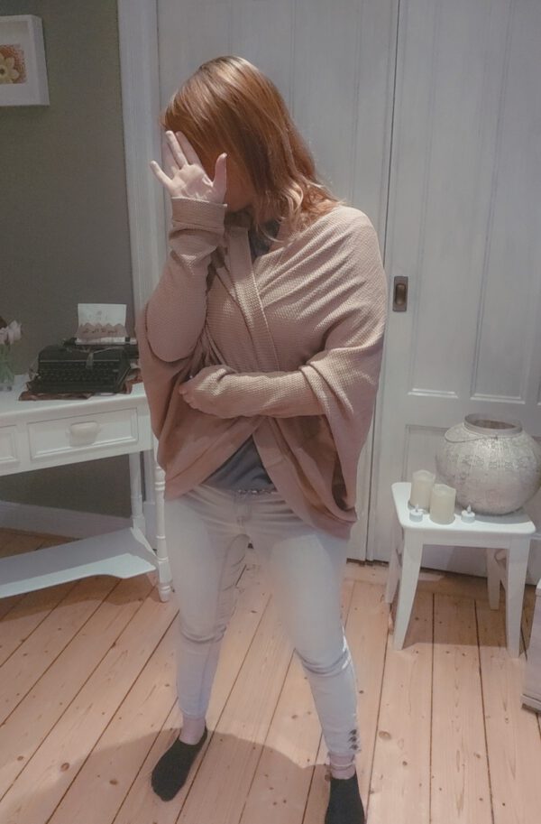 Strickjacke Vorderseite