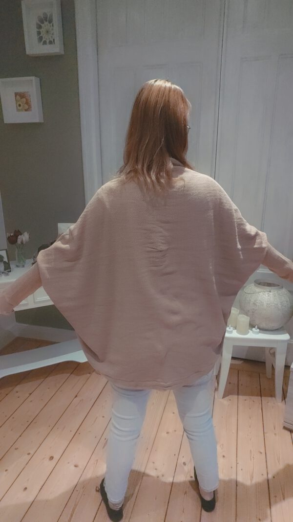 Strickjacke Rückseite