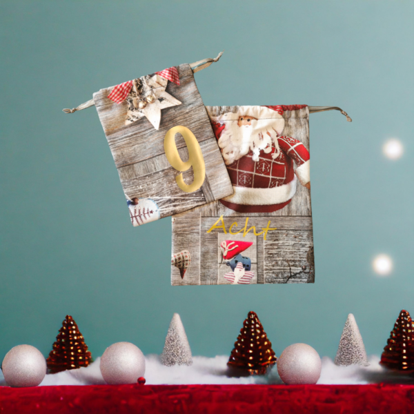 Adventskalender Beutel groß und klein