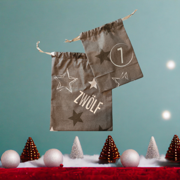 Adventskalender Beutel groß und klein