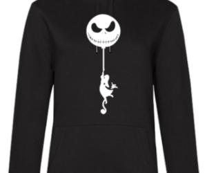 Hoodie Nightmare before Christmas Ballon schwarz