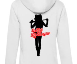 Hoodie Harley Quinn weiß