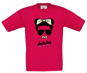 T-Shirt #KIDSDAY pink