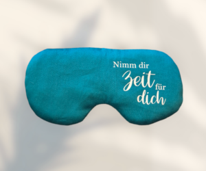 Augenkissen Vorderseite Nimm dir Zeit für dich