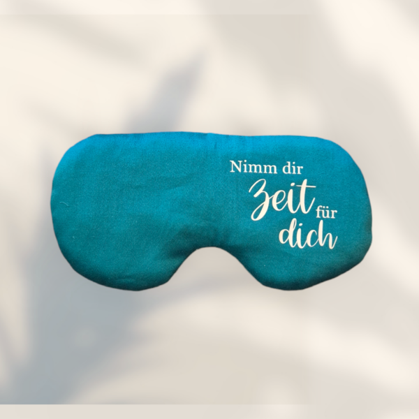 Augenkissen Vorderseite Nimm dir Zeit für dich