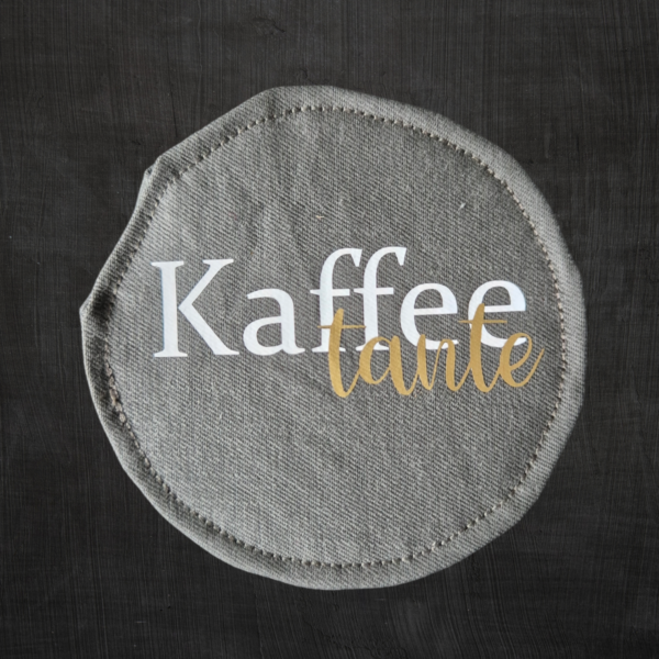 Untersetzer Kaffeetante