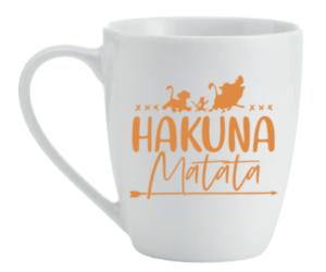 Tasse Hakuna Matata weiß