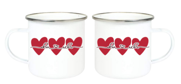 Du & Ich Edelstahltasse