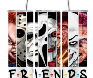 Horror Friends Edelstahlbecher groß