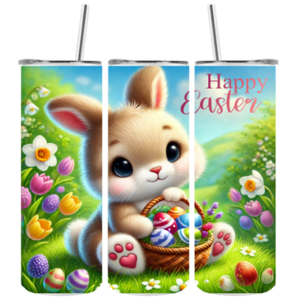Happy Easter niedlich Edelstahlbecher