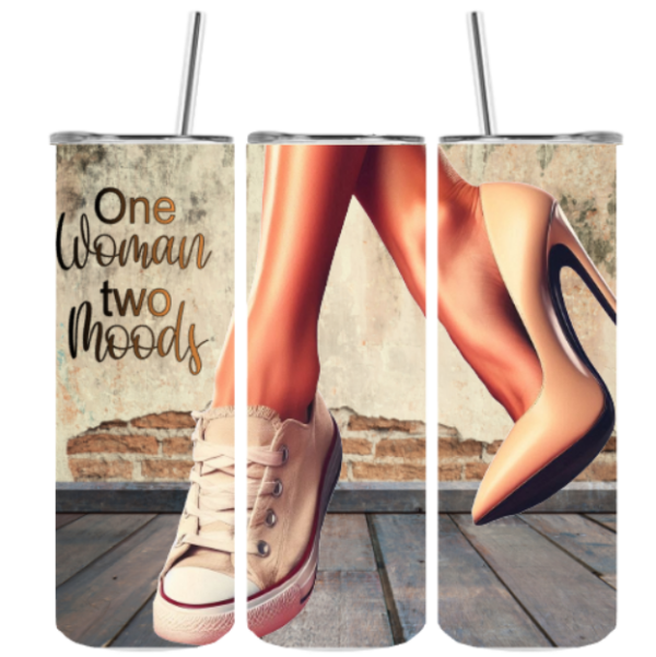 Edelstahlbecher One Woman, two Moods