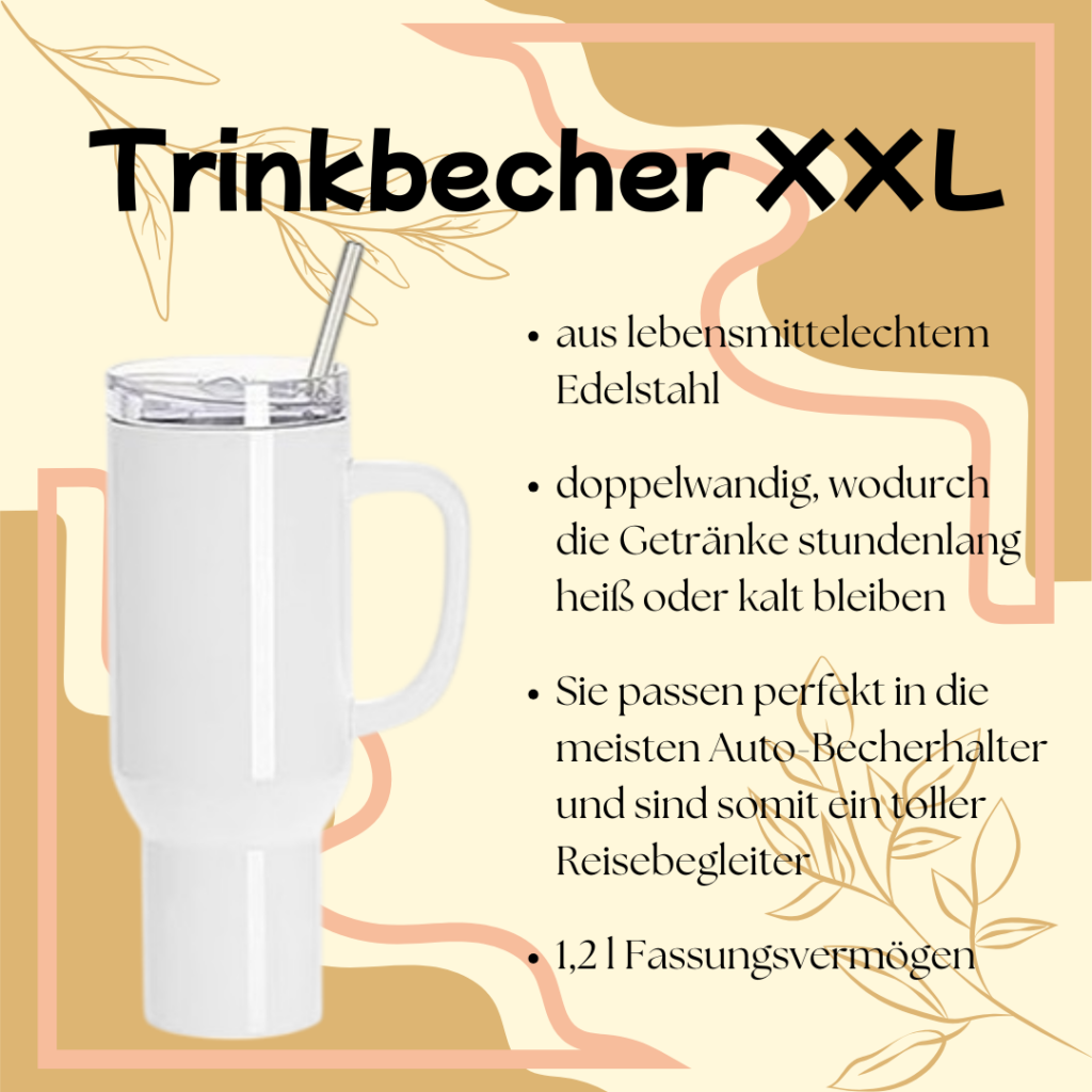 Trinkbecher XXL