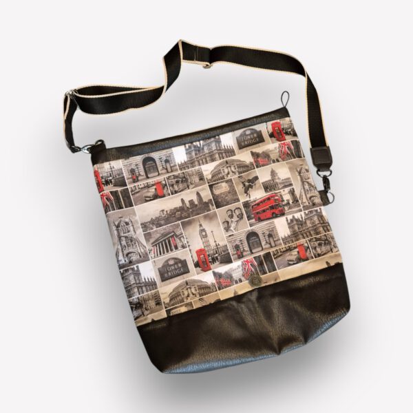 Tasche "FlapOver" Vorderseite aufgeklappt