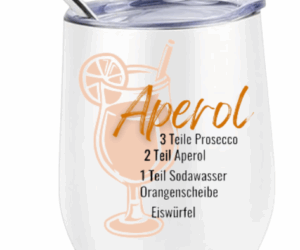 Aperol Weinbecher