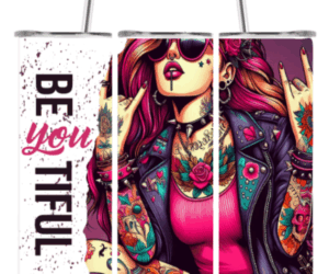 Edelstahlbecher Be you tiful