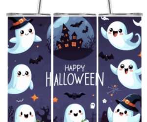 Boo´s Halloweenparty Edelstahlbecher