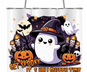 Get spooky Boo Edelstahlbecher