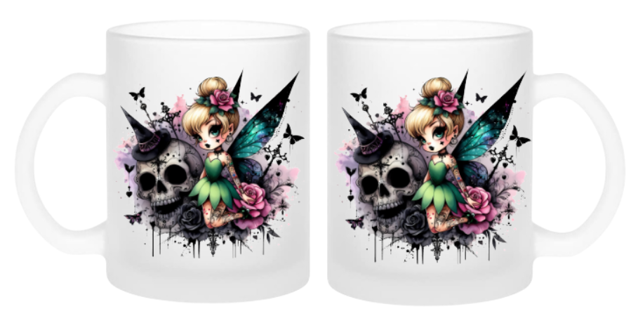 Dark Fairy Tasse Milchglas
