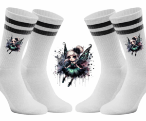 Dunkle Waldfee Socks schwarz