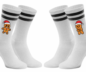 Lebkuchenmann Socks schwarz