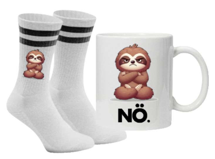 Flashs-Morgenmuffel-Modus NÖ. Tennissocken schwarz