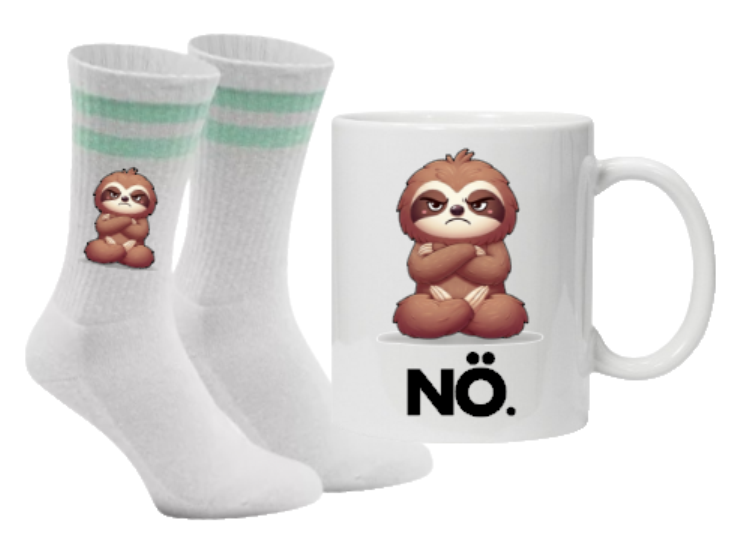 Flashs-Morgenmuffel-Modus NÖ. Tennissocken mint