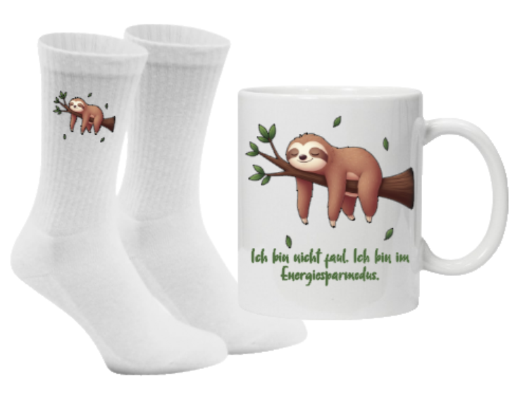 Flashs Basis-Chiller-Bundle Energiesparmodus Tennissocken weiß