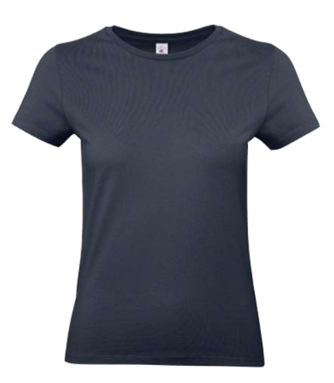 Scirocco-Club Jubiläums-T-Shirt Damen Vorderseite Dunkelblau