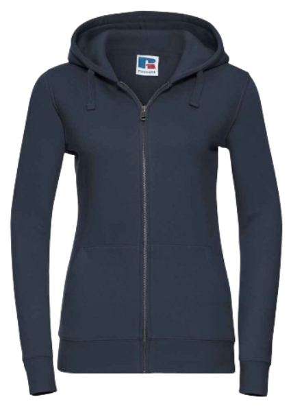 Scirocco-Club Jubiläums-Sweatjacke Vorderseite Damen dunkelblau