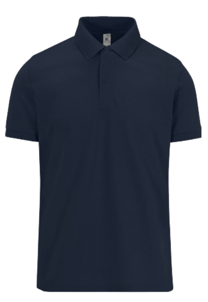 Scirocco-Club Jubiläums-Poloshirt Herren Vorderseite dunkelblau