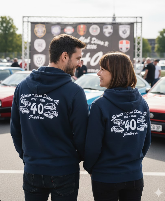 Scirocco-Club Jubiläums-Sweatjacke