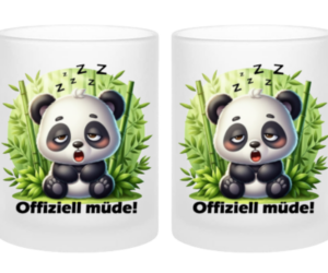 Bao Nap-Time Mug Milchglas