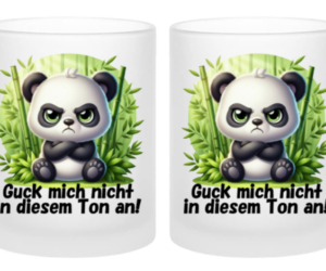 Bao´s Montags-Tasse Milchglas