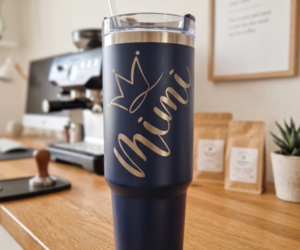 Princess-Cup Motiv Krone mit Name