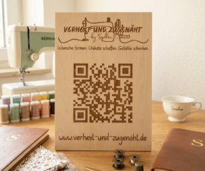 Pappel-Statement Board Vorderansicht